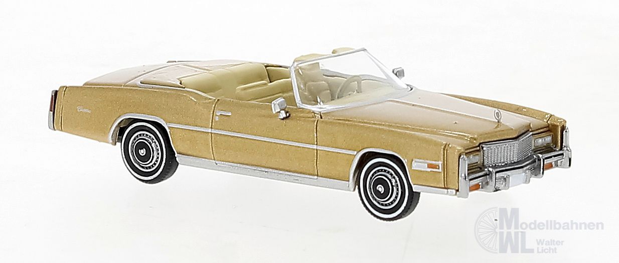 Brekina 19752 - Cadillac Eldorado Convertible gold H0 1:87