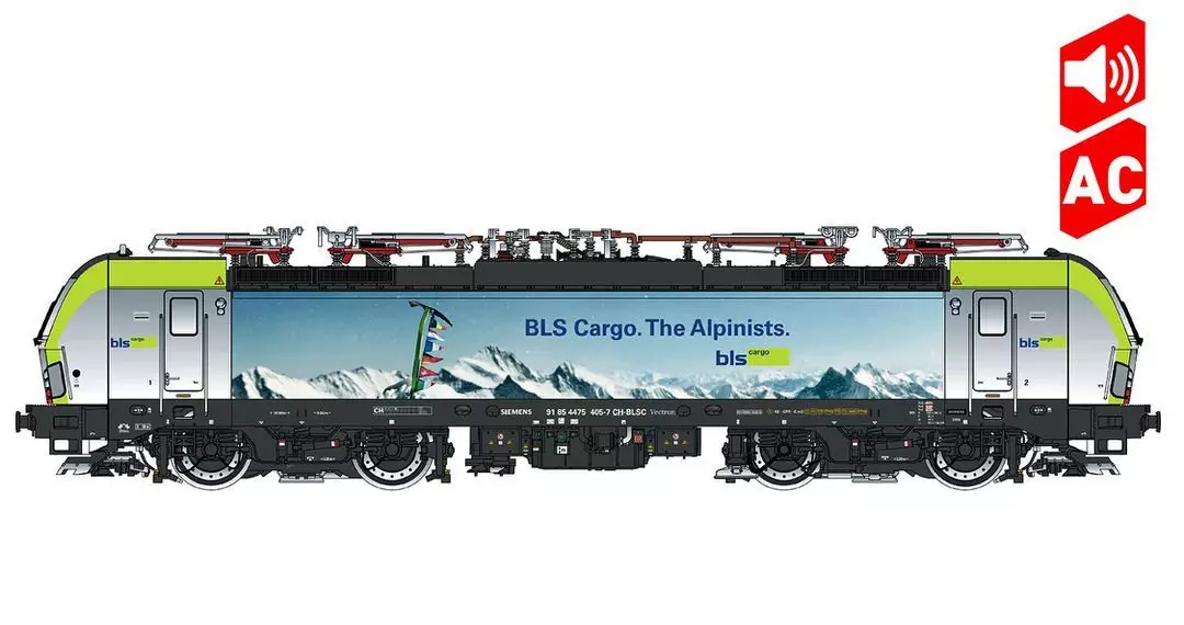 LS Models 17615S - E-Lok Re 475 Vectron BLS Cargo Ep.VI H0/WS Sound