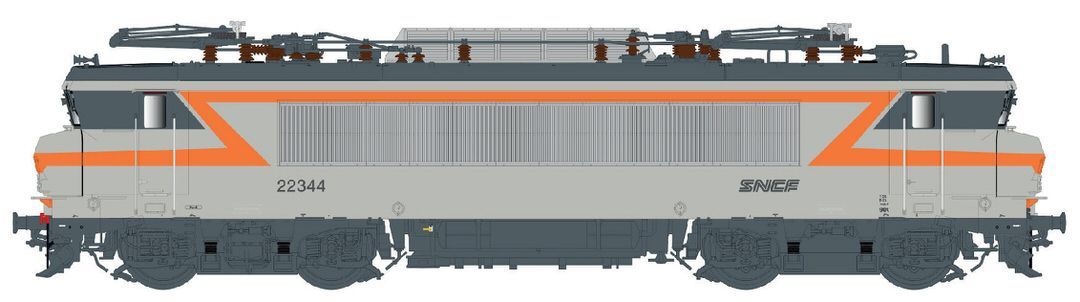 LS Models 11107S - E-Lok BB 22344 SNCF Ep.IV/V beton H0/GL Sound