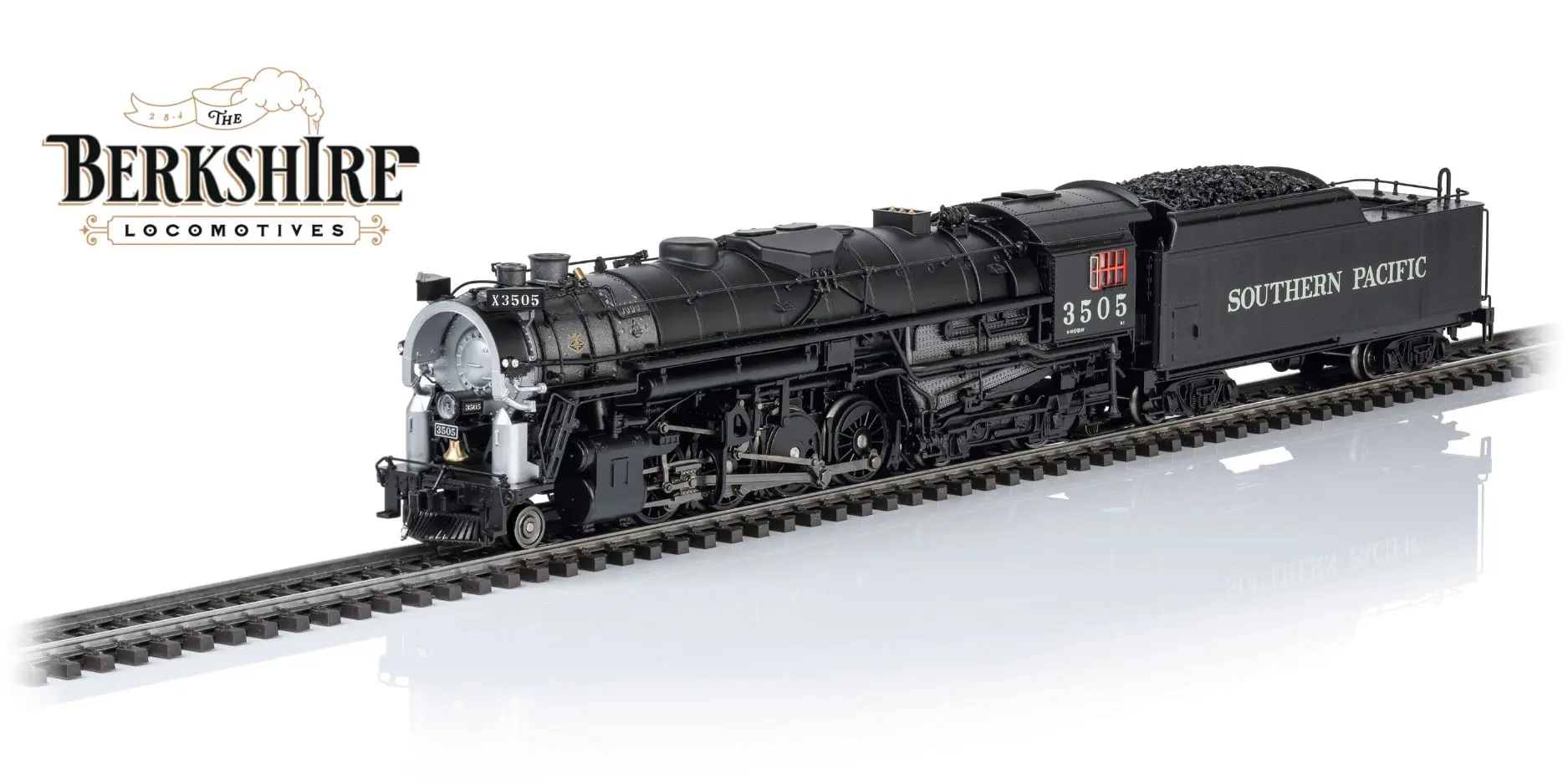 Trix 25983 - Dampflok 2-8-4 Berkshire H0/GL Sound