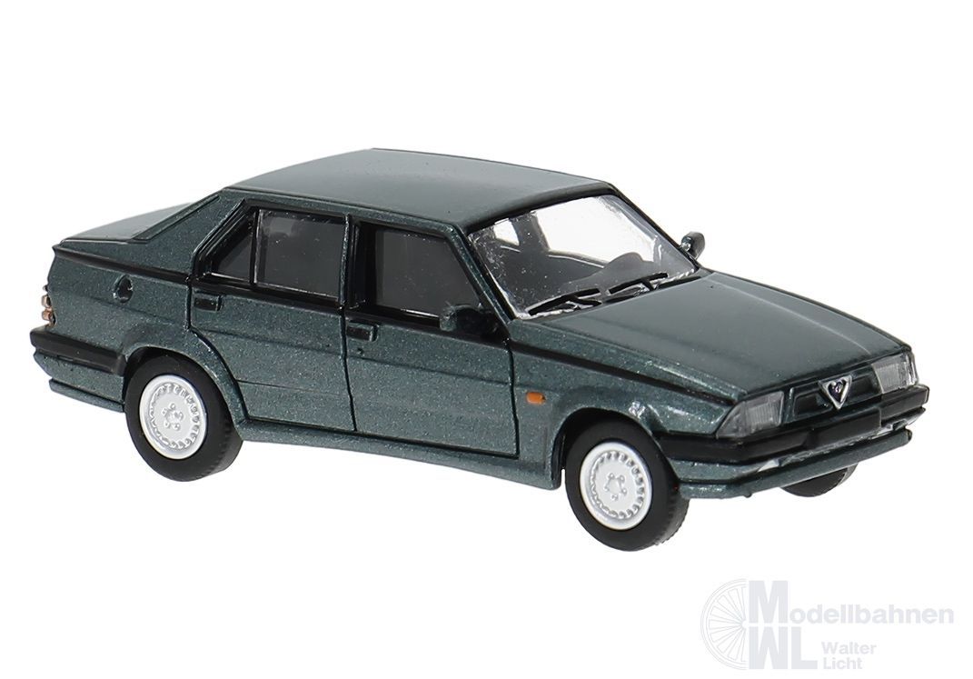 PCX-Models 870786 - Alfa Romeo 75 dunkelgrün 1988 H0 1:87