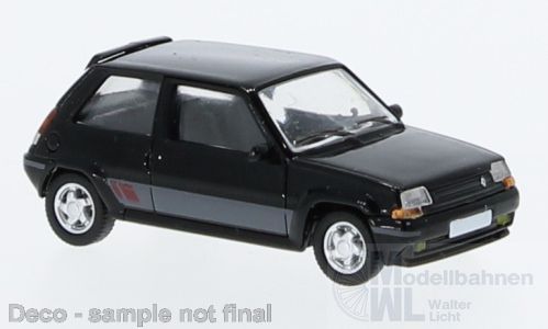 PCX-Models 870298 - Renault 5 GT Turbo schwarz 1987 H0 1:87