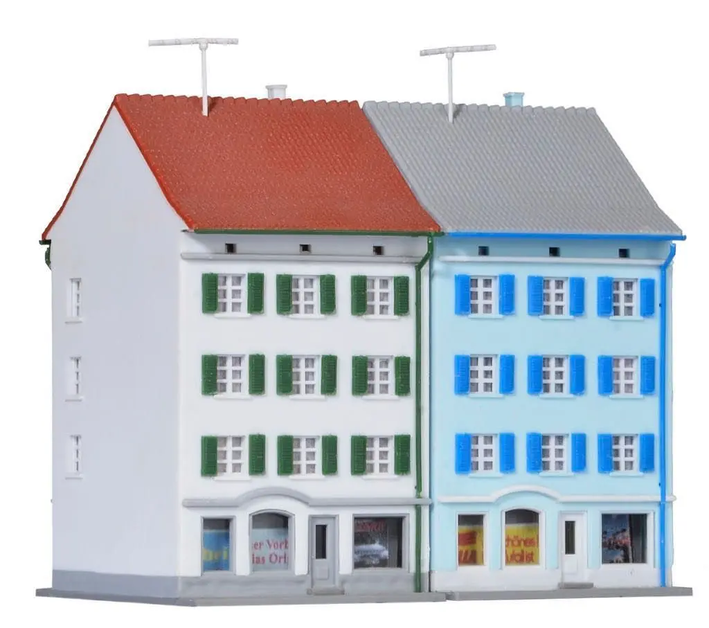 Kibri 36841 - Stadthaus mit Ladengeschäft 2 Stück Z 1:220