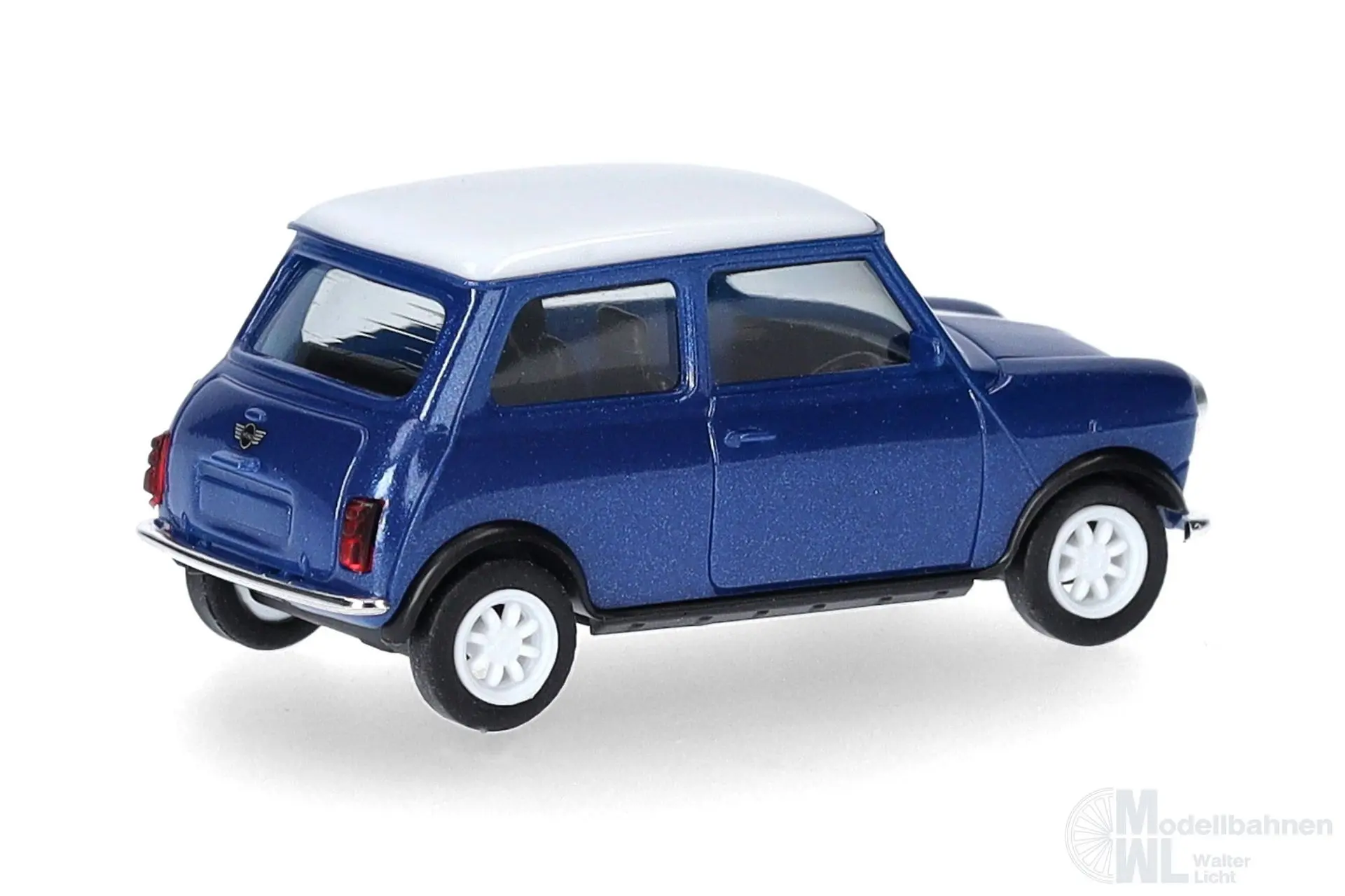 Herpa 431149-002 - Mini Cooper Rechtslenker thaiti blau H0 1:87