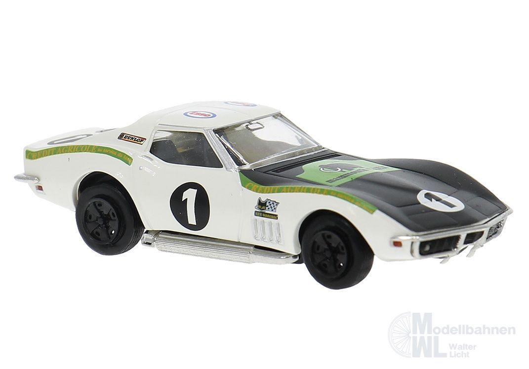 Brekina 19988 - Chevrolet Corvette C3 Ecurie Leopard LeMans 1970 H0 1:87