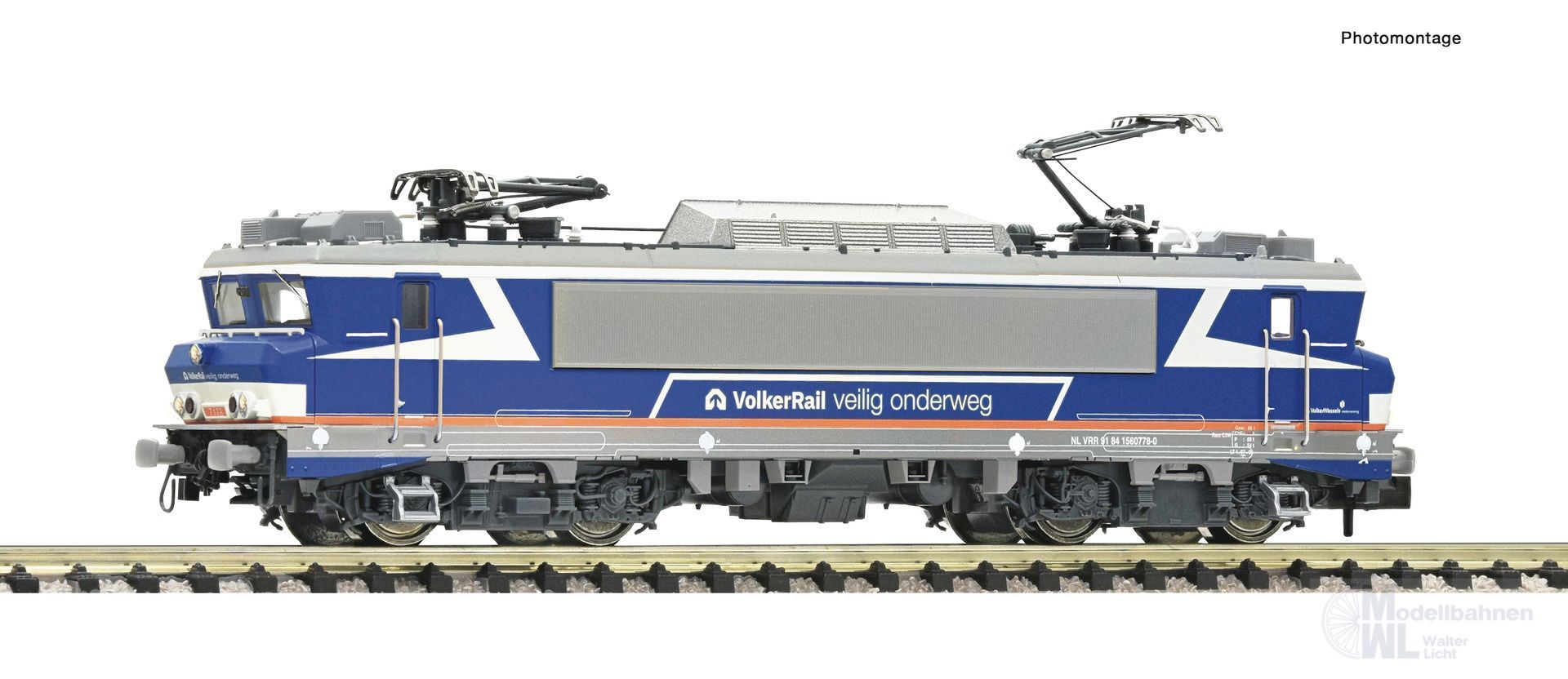 Fleischmann 7560055 - E-Lok BR 7178 VolkerRail Ep.VI N 1:160 Fleischmann 7560055 - E-Lok BR 7178 VolkerRail Ep.VI N 1:160