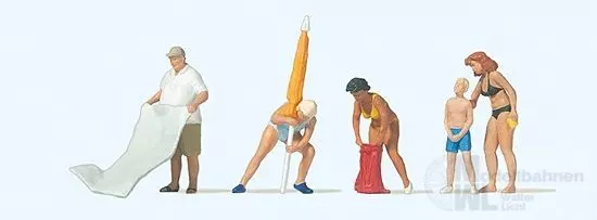 Preiser 10694 - Bereit zum Sonnenbad H0 1:87