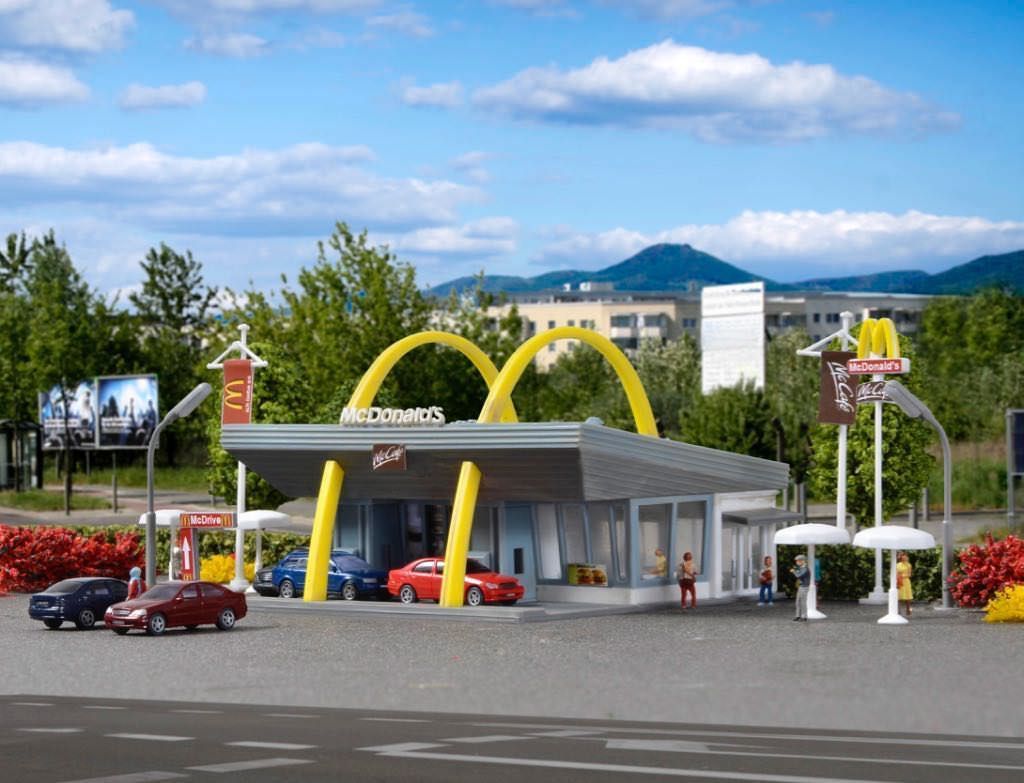 Vollmer 47765 - McDonald´s Schnellrestauran N 1:160