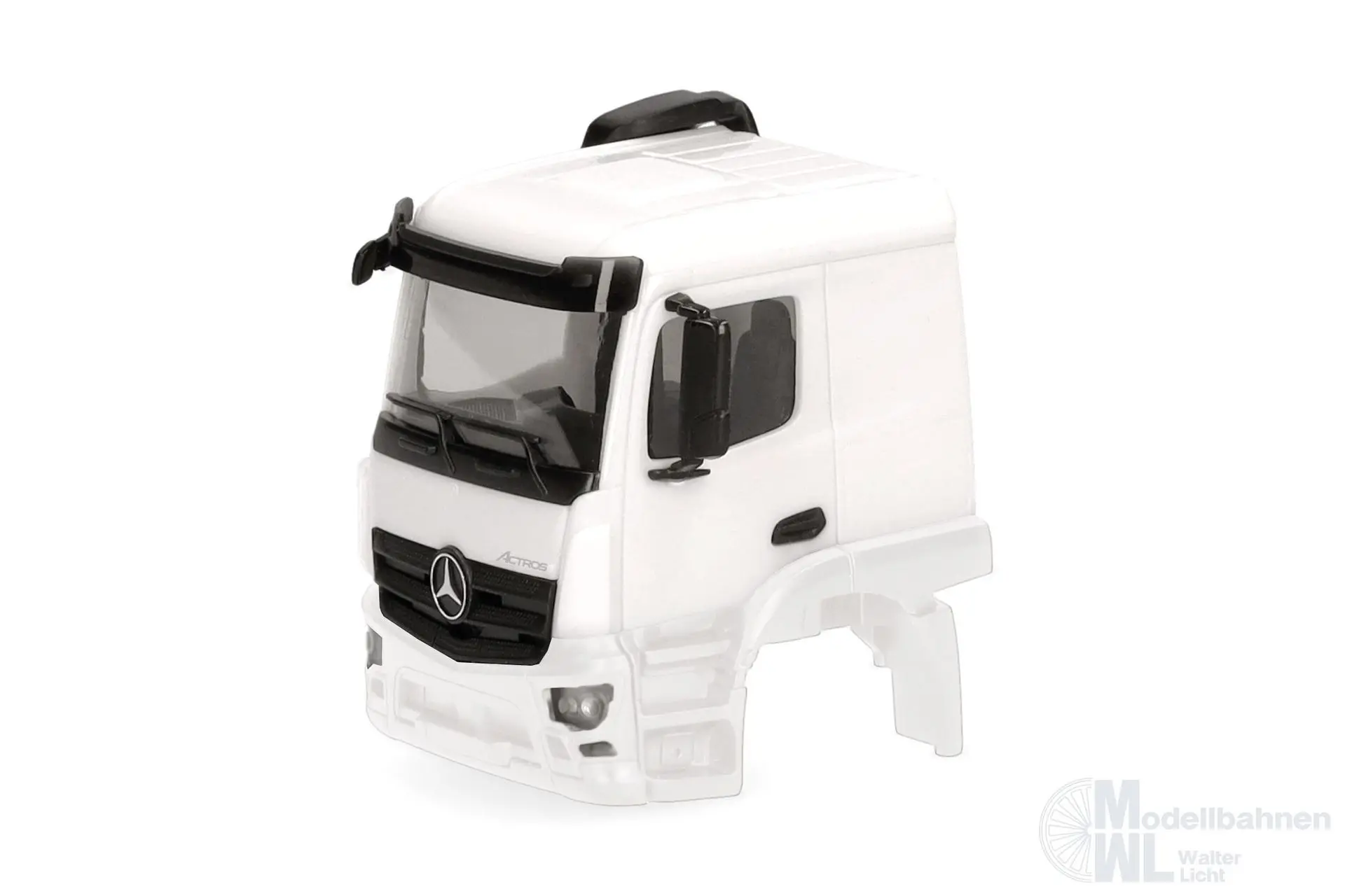 Herpa 086257 - Fahrerhaus Mercedes-Benz Actros Classicspace weiß 2 Stück H0 1:87