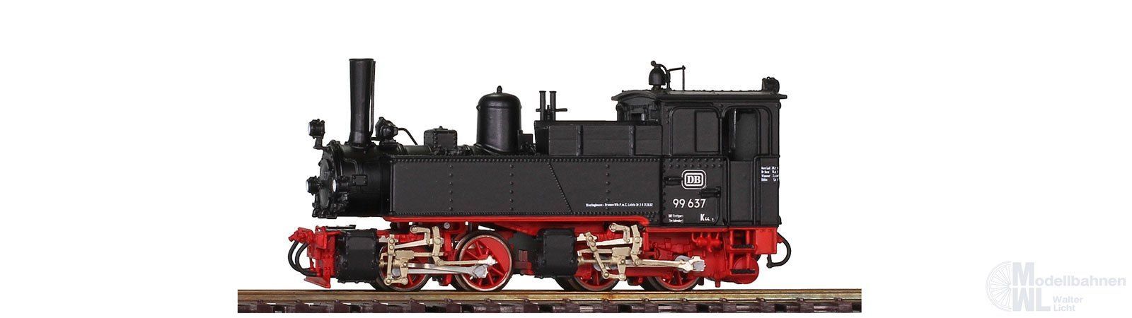 Bemo 1004827 - Dampflok DB 99 637 Ep.III Fertigmodell H0e