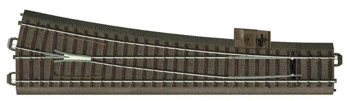 Trix 62712 - Weiche rechts R 9 1114,6 mm H0/GL