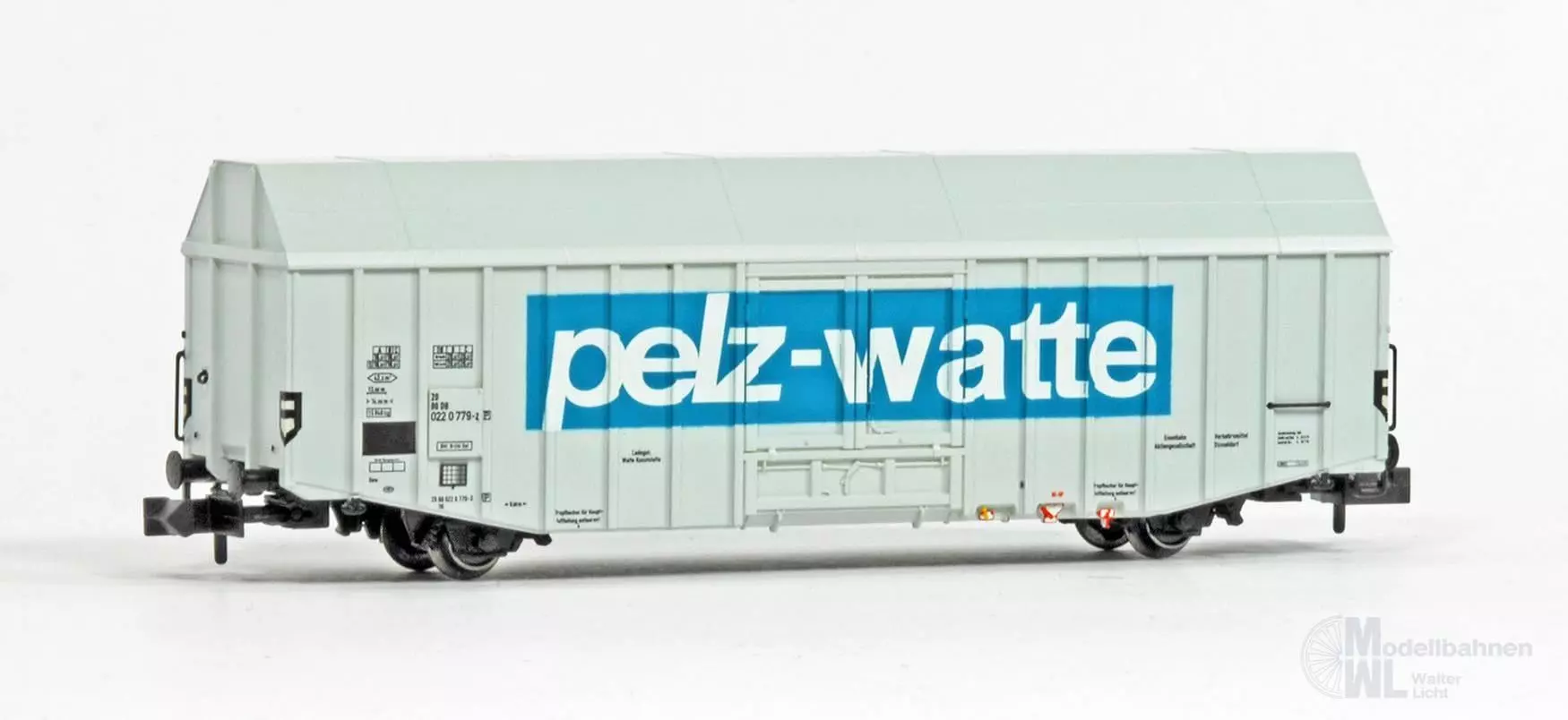 Liliput 265807 - Großraum Güterwagen Hbbks DB Ep.IV pelz-watte N 1:160