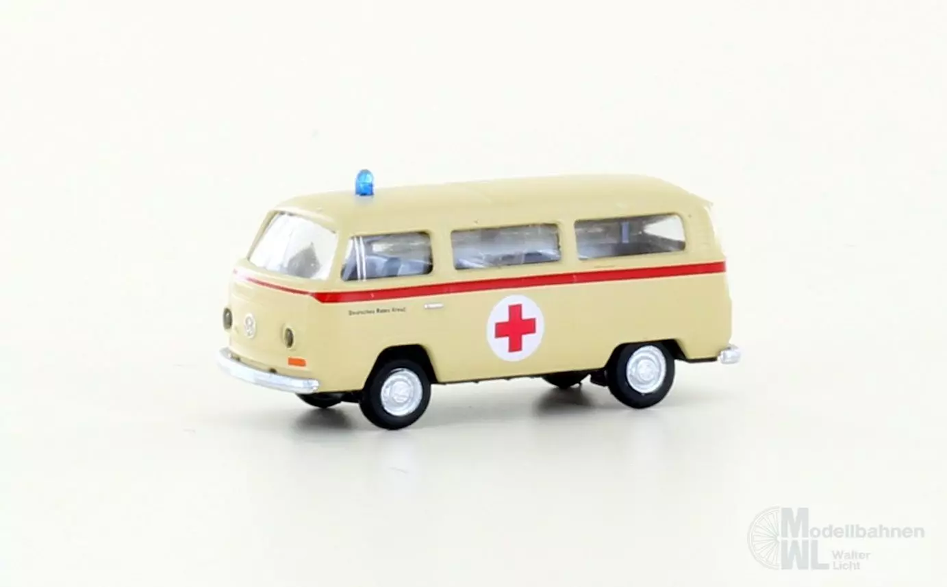 Lemke Minis 3959 - VW T2 Bus Krankenwagen N 1:160