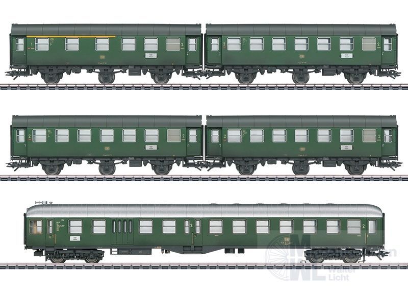 Märklin 41326 - MÄRKLIN - MHI Personenwagen Set DB Ep.IV 5.tlg. H0/WS