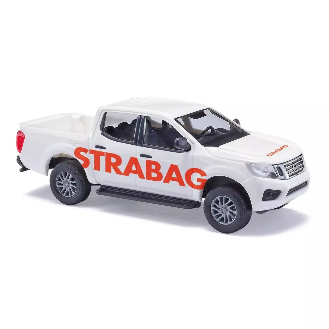 Busch 53731 - Nissan Navara, Strabag H0 1:87