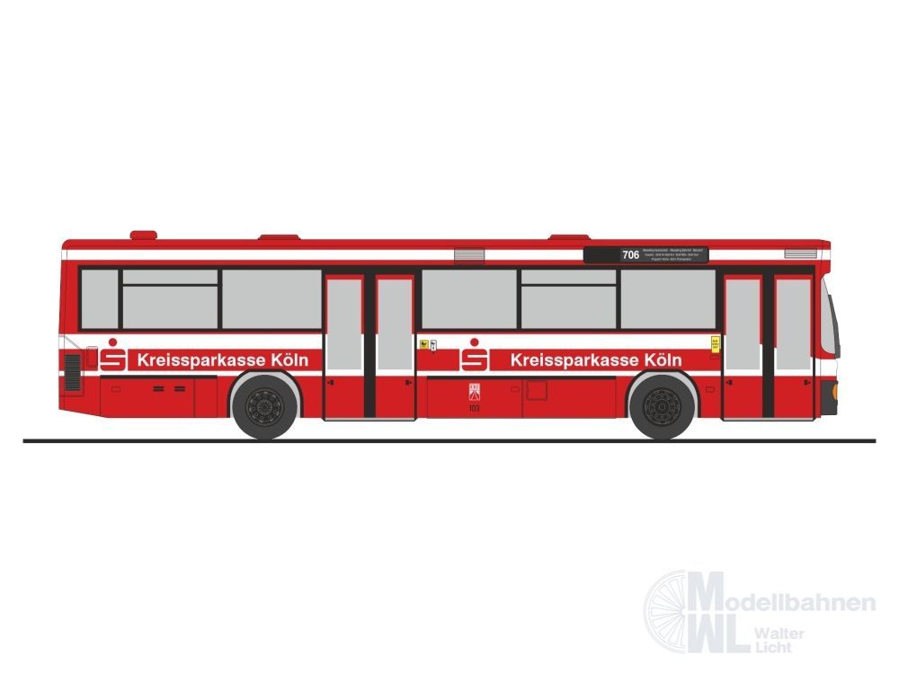 Rietze 71714 - Neoplan N416 KVB Köln H0 1:87