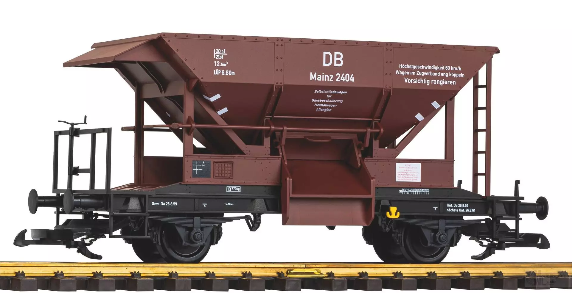 Piko 37851 - Selbstentladewagen DB Ep.III Spur G 1:22,5