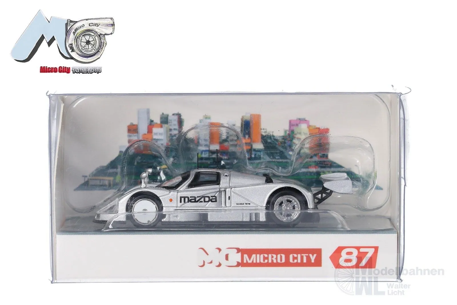 Herpa 87MC000082 - Mazda 787B silber H0 1:87