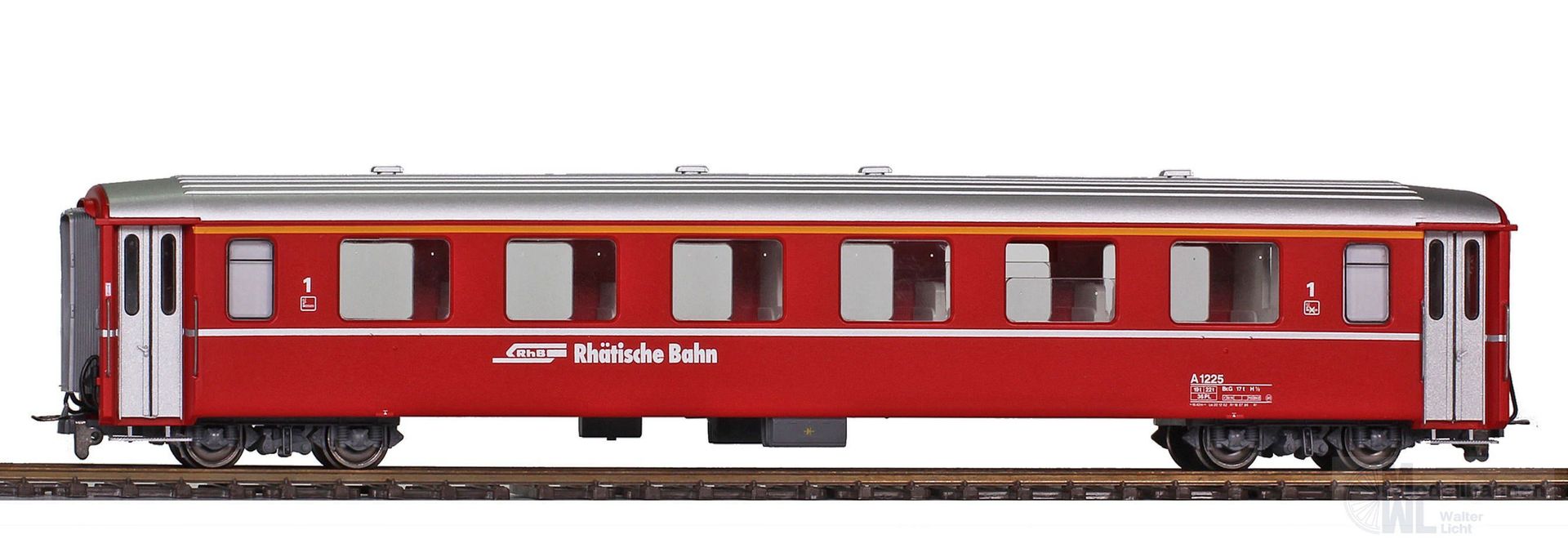Bemo 3252127 - Einheitswagen I RhB A 1237 H0m