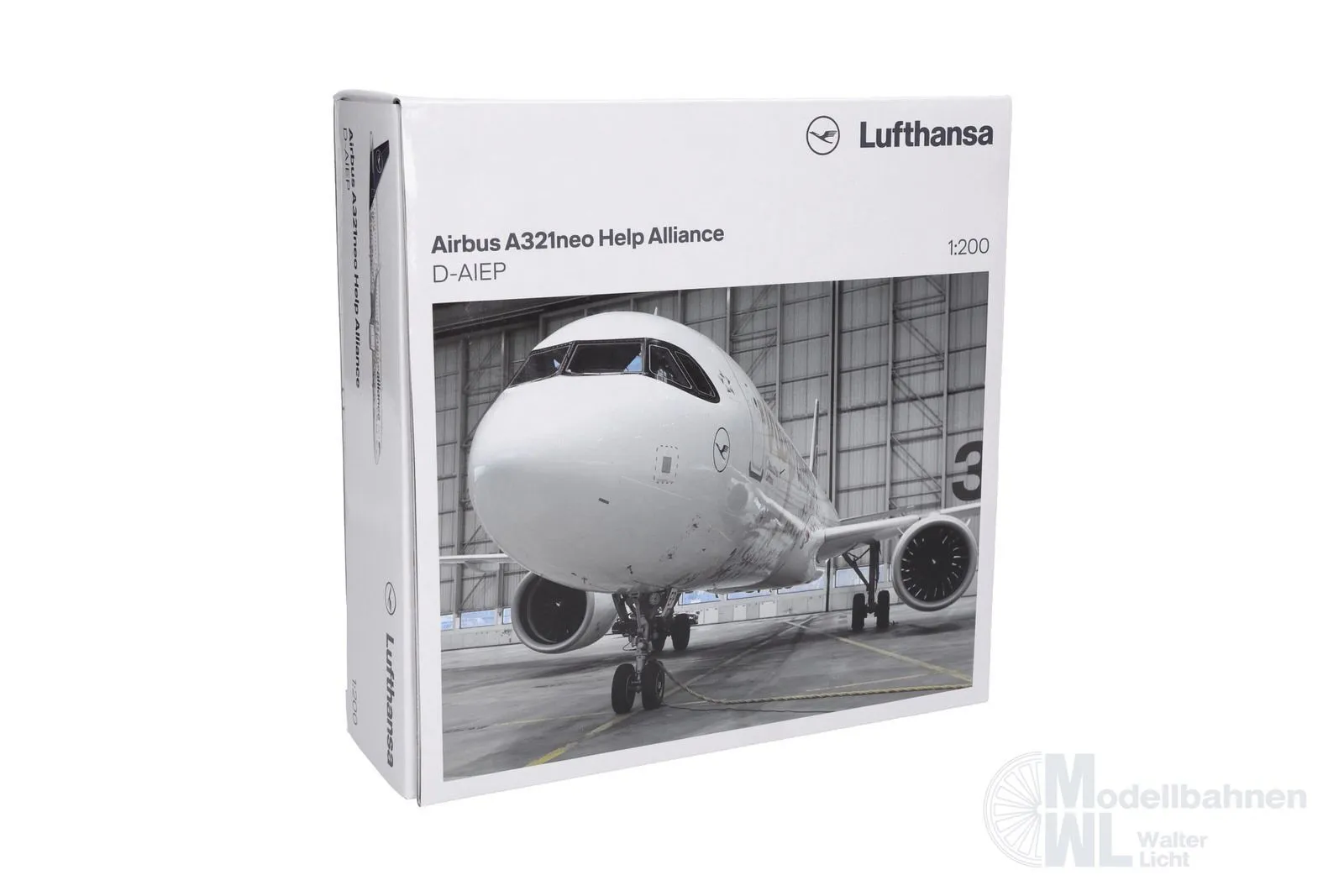 Herpa 573900 - Airbus A321neo Lufthansa HelpAlliance 1:200