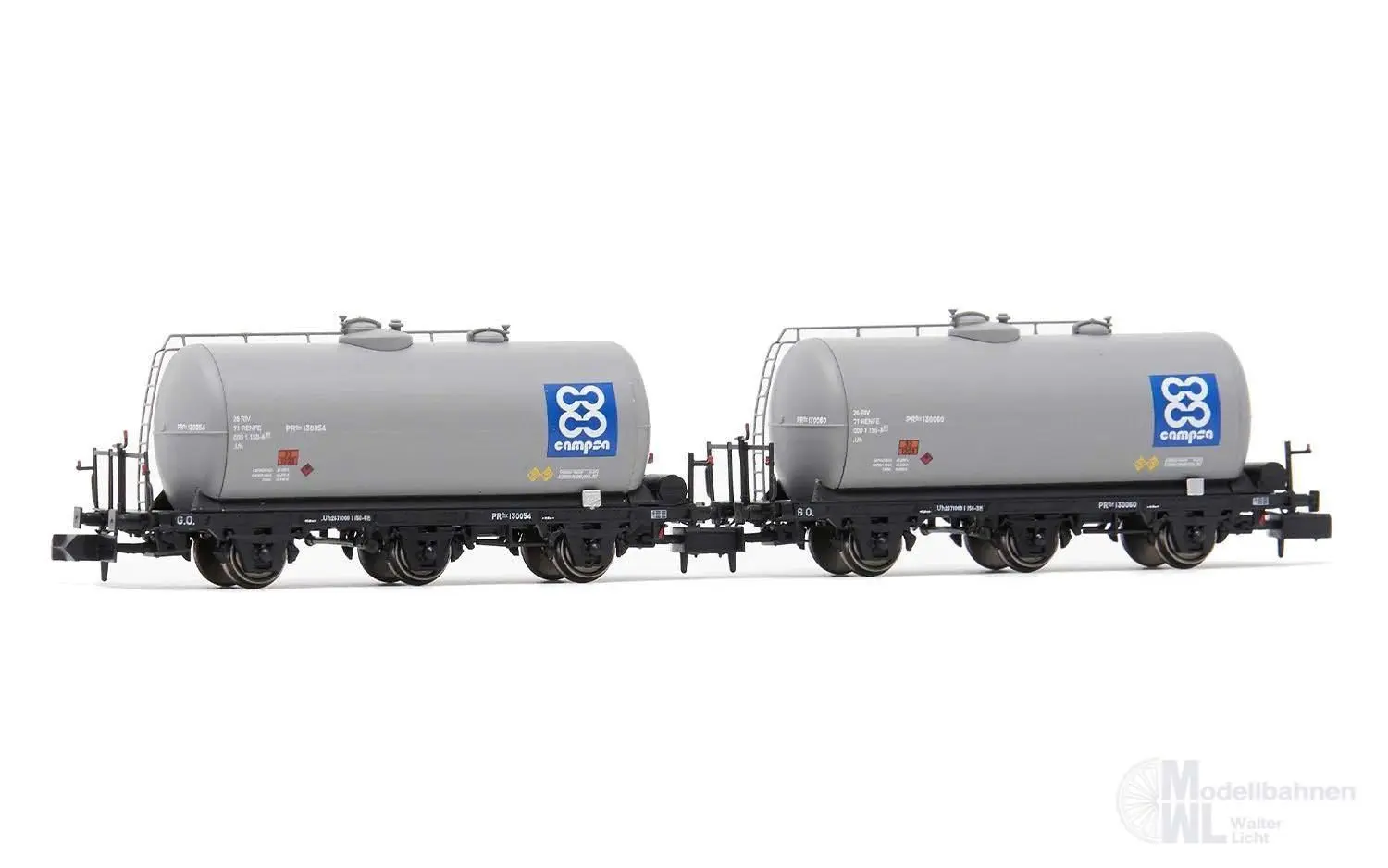 Arnold 6612 - Kesselwagen Set RENFE Ep.IV Campsa 2.tlg. N 1:160