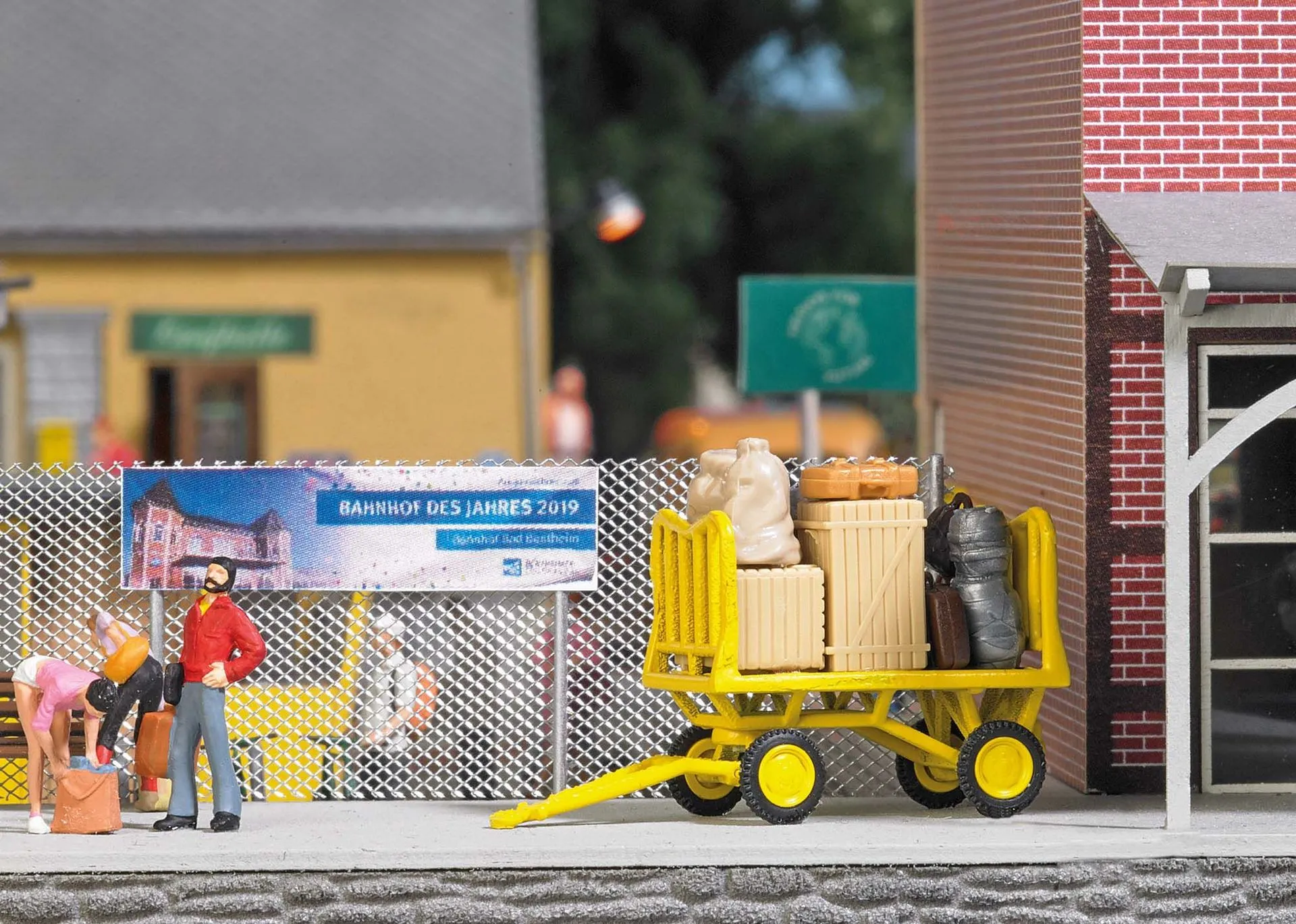 Busch 1646 - Postkarren H0 1:87