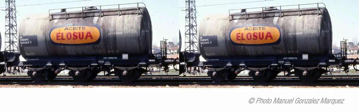 Arnold 6613 - Kesselwagen Set RENFE Ep.IV Elosua 2.tlg. N 1:160