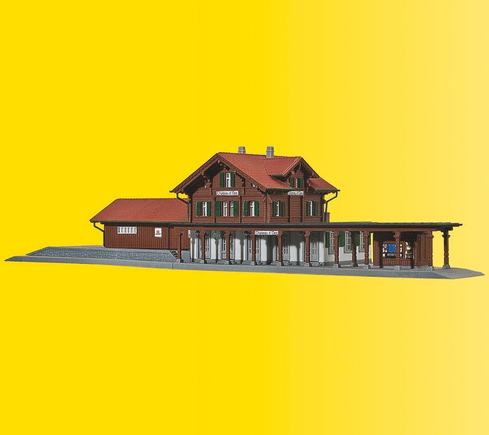 Kibri 36703 - Bahnhof Château d´Oex Z 1:220