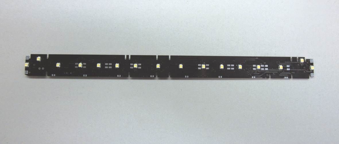 Piko 46291 - LED-Beleuchtungsbausatz für Schürzeneilzugwagen N 1:160