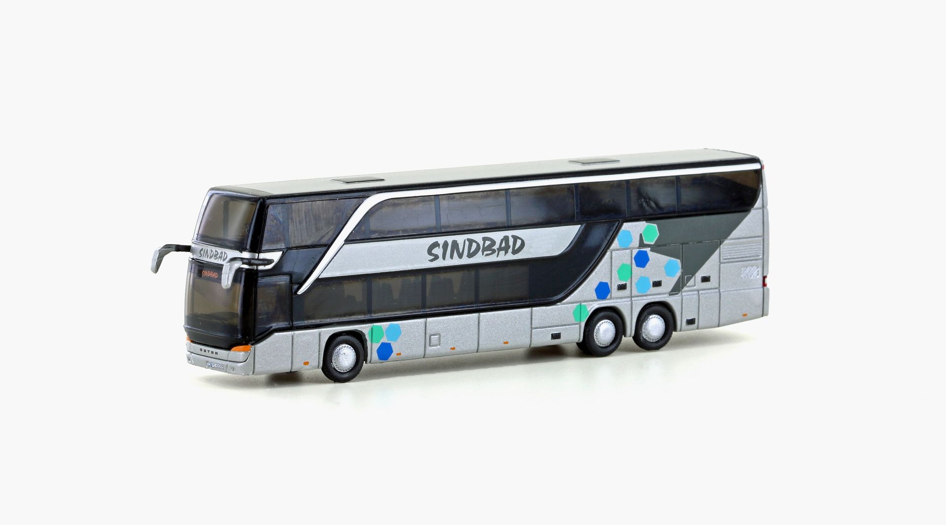 Lemke Minis 4486 - Setra Reisebus S431 DT Sindbad (PL) N 1:160