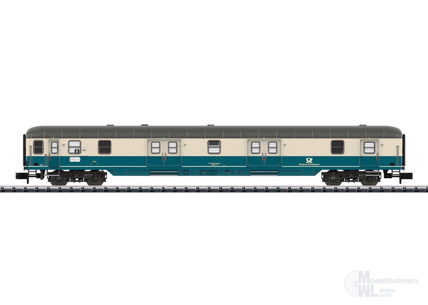 Trix 18580 - Postwagen DBP Ep.IV N 1:160