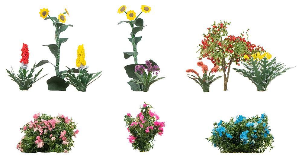 Faller 181289 - Blumen im Vorgarten H0 1:87