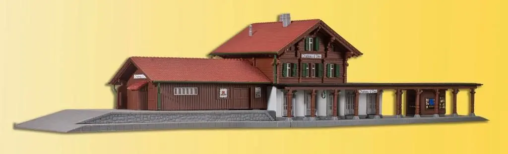 Kibri 36703 - Bahnhof Château d´Oex Z 1:220