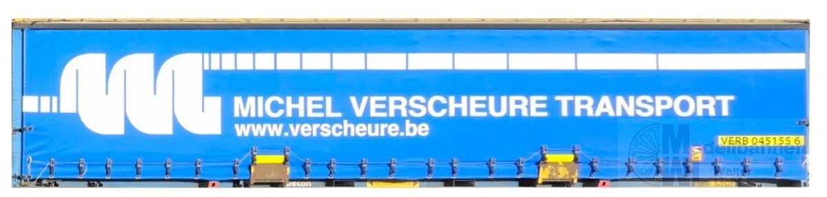 Sudexpress S6014 - Intermodal Wechselpritsche 45' MICHEL VERSCHEURE TRANSPORT H0 1:87