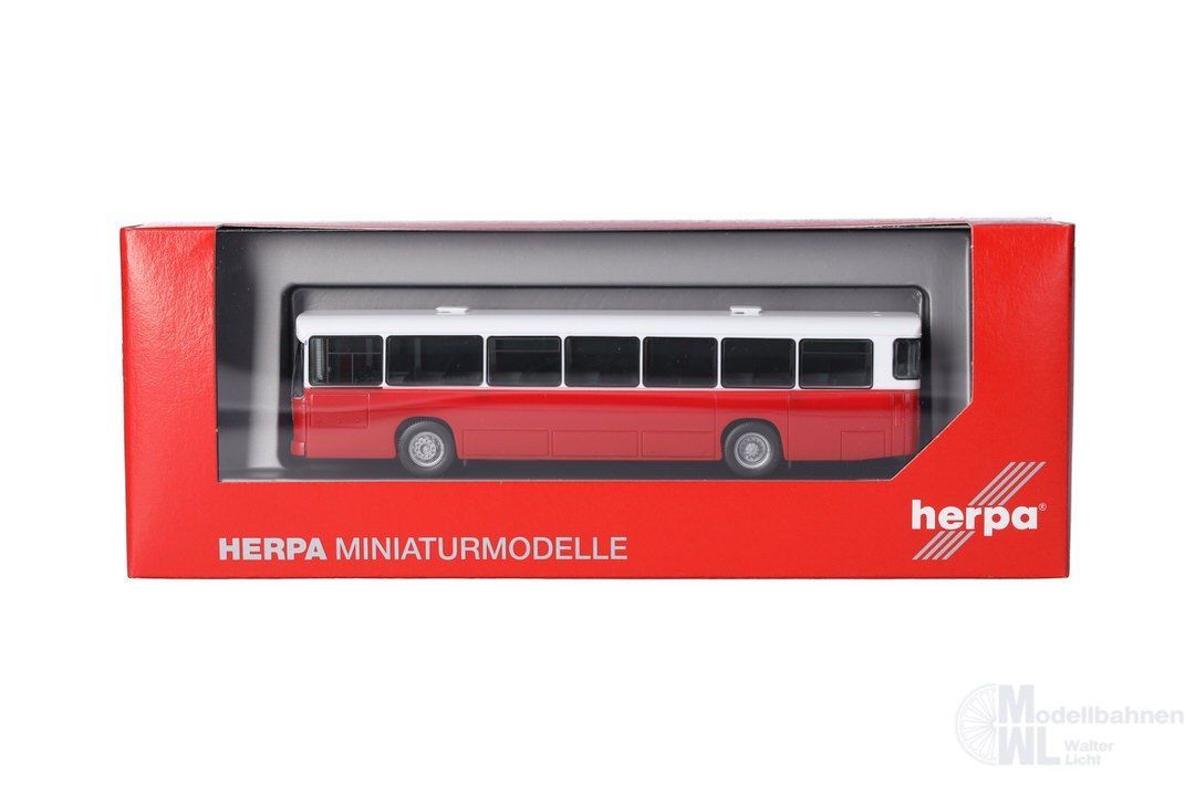 Herpa 319393 - MAN Büssing SÜ 210 Bus, rot H0 1:87 Herpa 319393 - MAN Büssing SÜ 210 Bus, rot H0 1:87