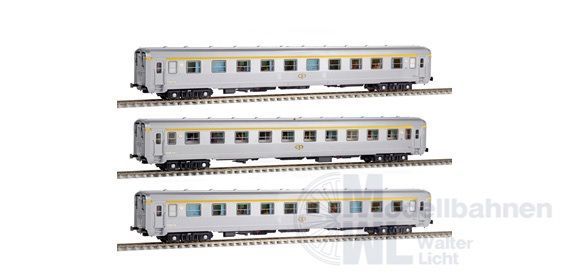 Sudexpress S0121 - Personenwagen Set CP Ep.IV 3.tlg. Sorefame Foguete H0/GL