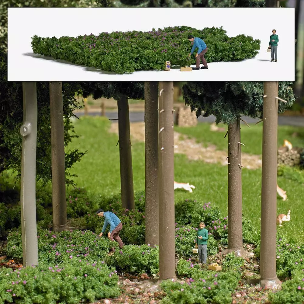 Busch 7956 - A-Set: Walheidelbeeren pflücken H0 1:87