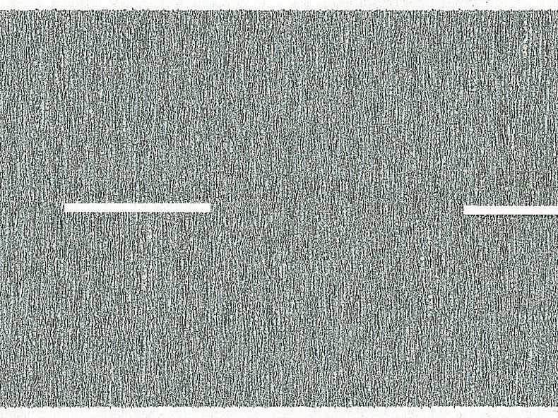 Noch 44100 - Landstraße grau, 100 x 2,5 cm (unterbrochene Mittellinie) Z 1:220