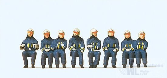 Preiser 10483 - Feuerwehrmänner in moderner E H0 1:87 Preiser 10483 - Feuerwehrmänner in moderner E H0 1:87