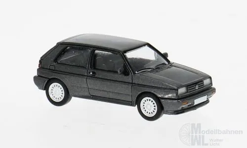 PCX-Models 871598 - VW Rallye Golf dunkelgrau 1989 H0 1:87