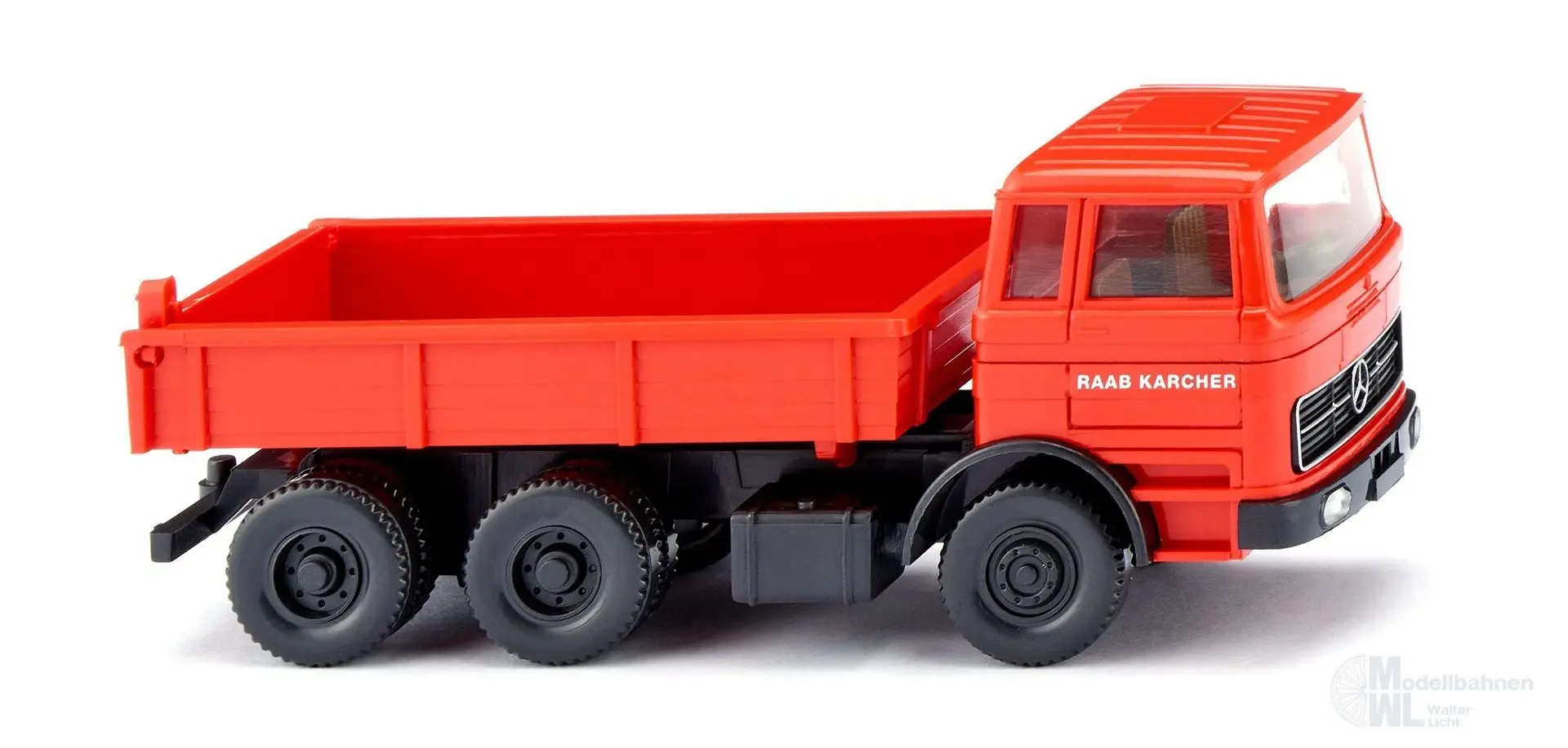 Wiking 042409 - Mercedes-Benz Flachpritschenkipper Raab Karcher H0 1:87