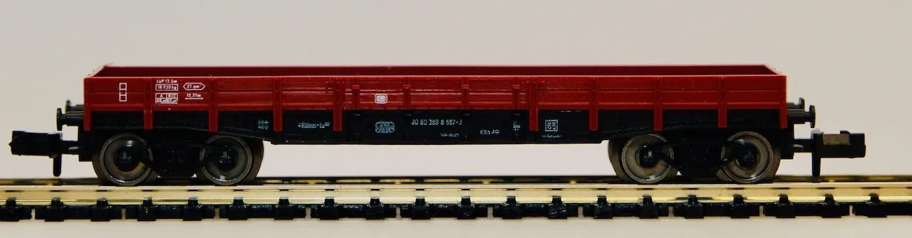 Fleischmann 8281 - FLEISCHMANN - Niederbordwagen DB beladen mit Gasröhren Ep.IV N 1:160