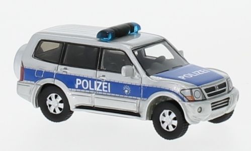 BoS-Models 87496 - Mitsubishi Pajero Polizei H0 1:87
