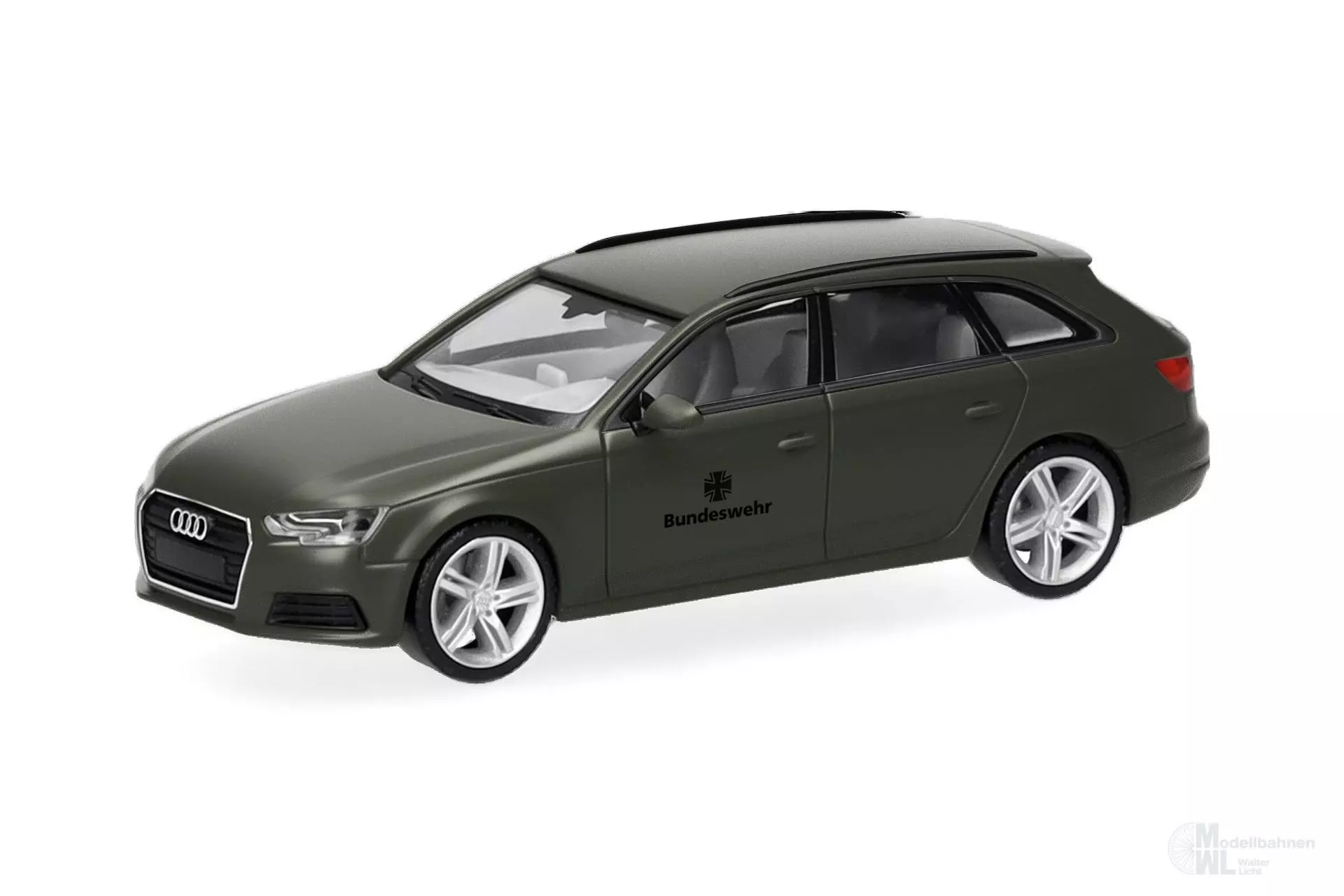 Herpa 700931 - Audi A4 Avant BW Fuhrpark matt H0 1:87