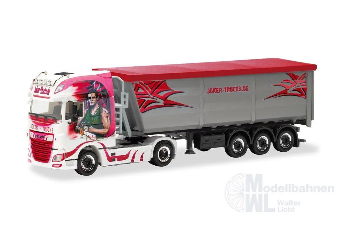 Herpa 322058 - DAF XF SSC Stahlmulden-Sattelzug Joker Trucks H0 1:87