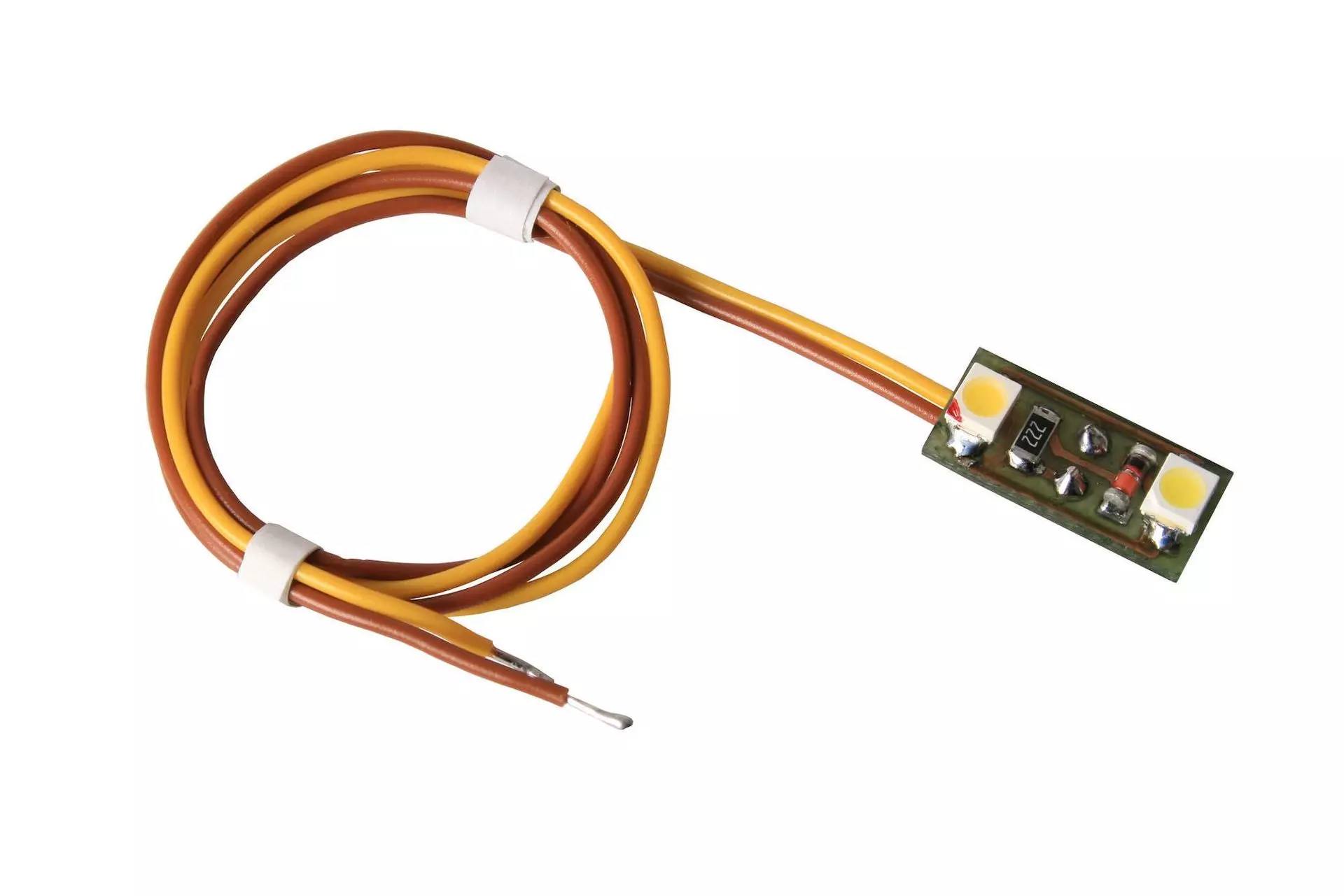 Viessmann 6017 - Hausbelechtung 2 LED´s gelb H0 1:87 (auch für TT 1:120)