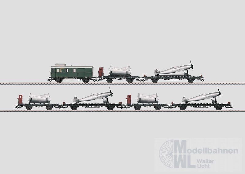 Märklin 45097 - MÄRKLIN - Wagen-Set Flugzeug-Transport DRG Ep.II H0/WS Märklin 45097 - MÄRKLIN - Wagen-Set Flugzeug-Transport DRG Ep.II H0/WS