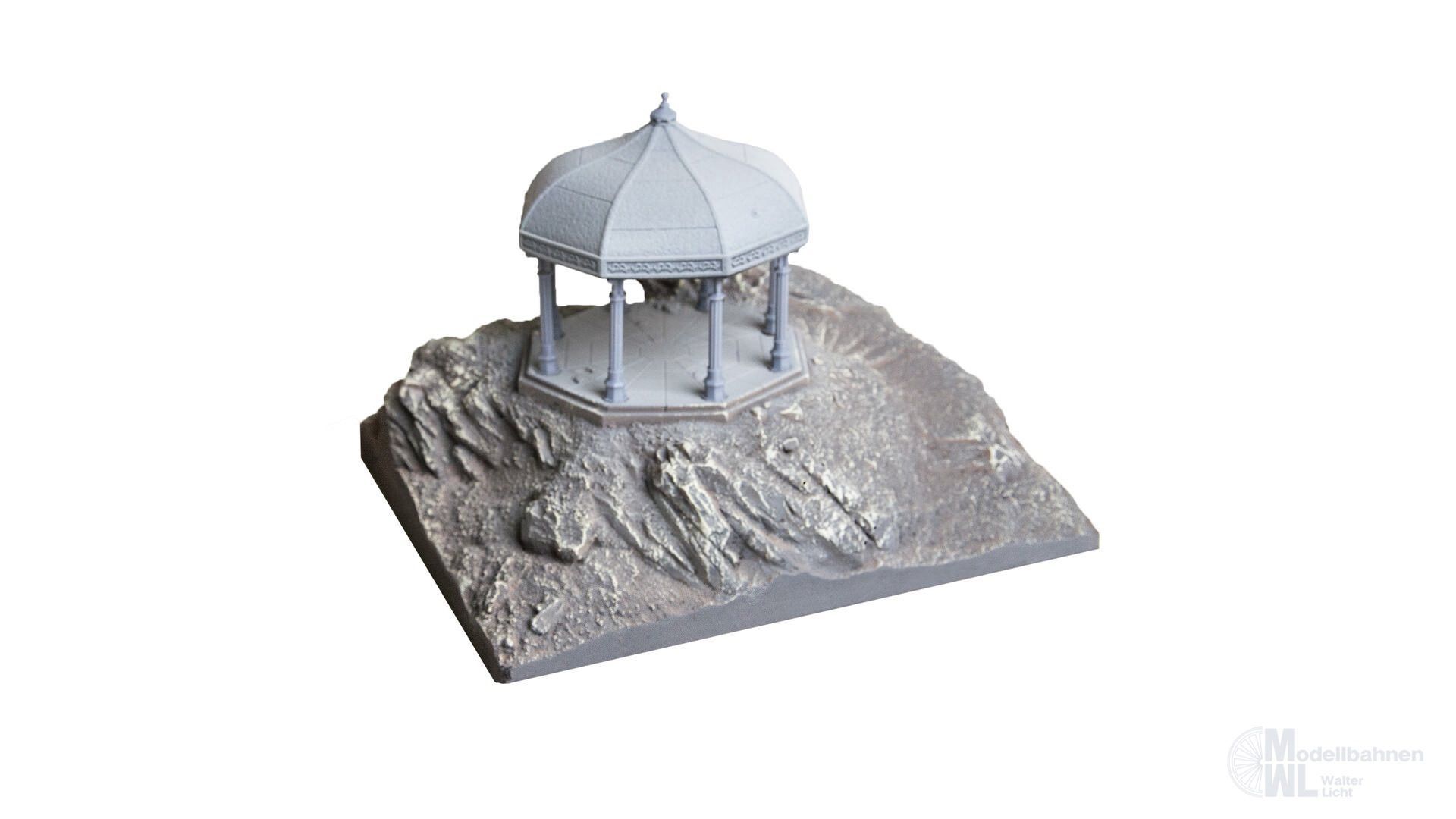 Noch 60764 - Pavillon 17 x 15 cm, 13 cm hoch H0 1:87