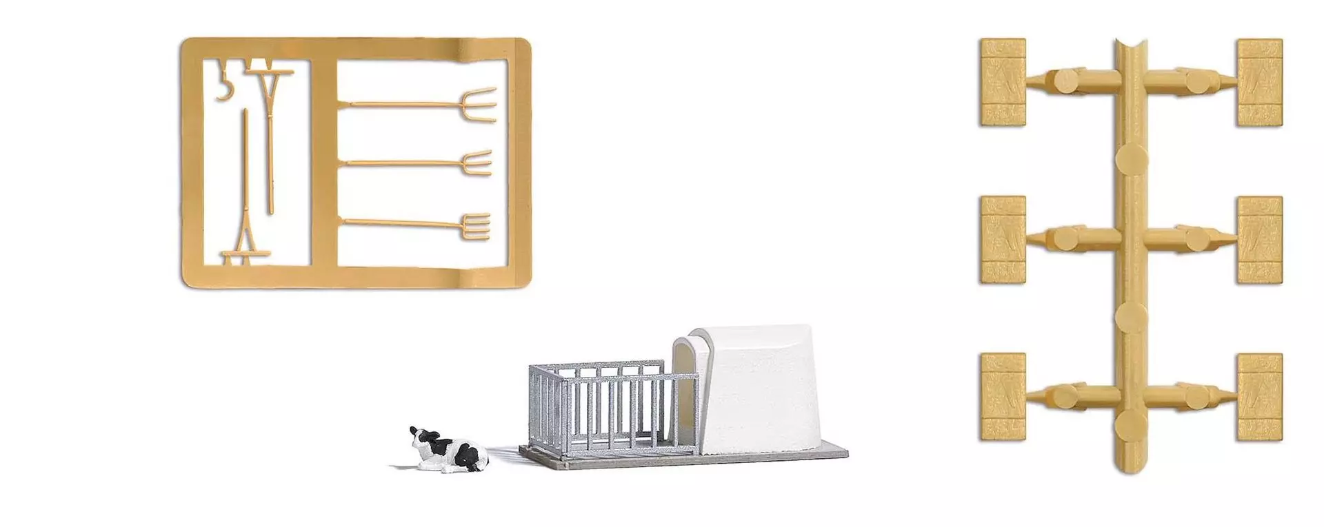 Busch 7931 - A-Set: Kälberiglu H0 1:87