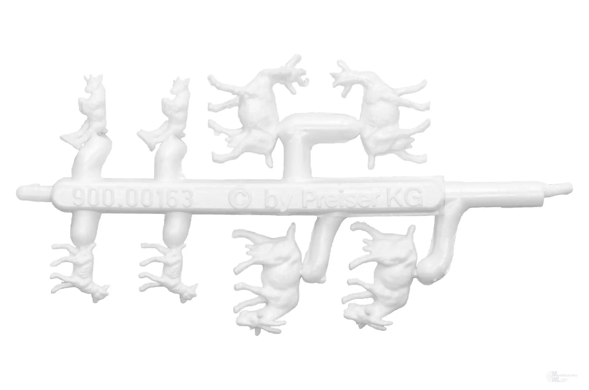Vollmer 43745 - Ziegenstall mit Ziegen Polyplate-Bausatz H0 1:87